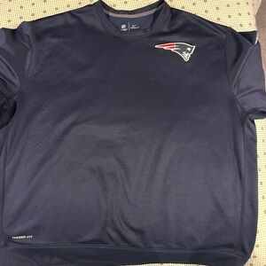 NFL Patriots Nike Therma-Fit Navy Sweatshirt